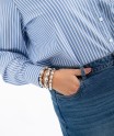Jupe en jean longue en denim stretch femme grande taille[MISSING]